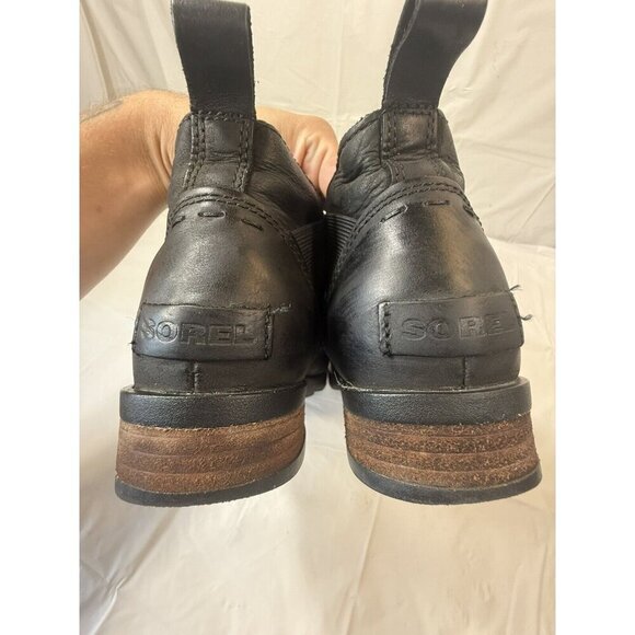 Sorel Emelie Chelsea Boots Size 6 NL2671-010 BLACK - Picture 12 of 14